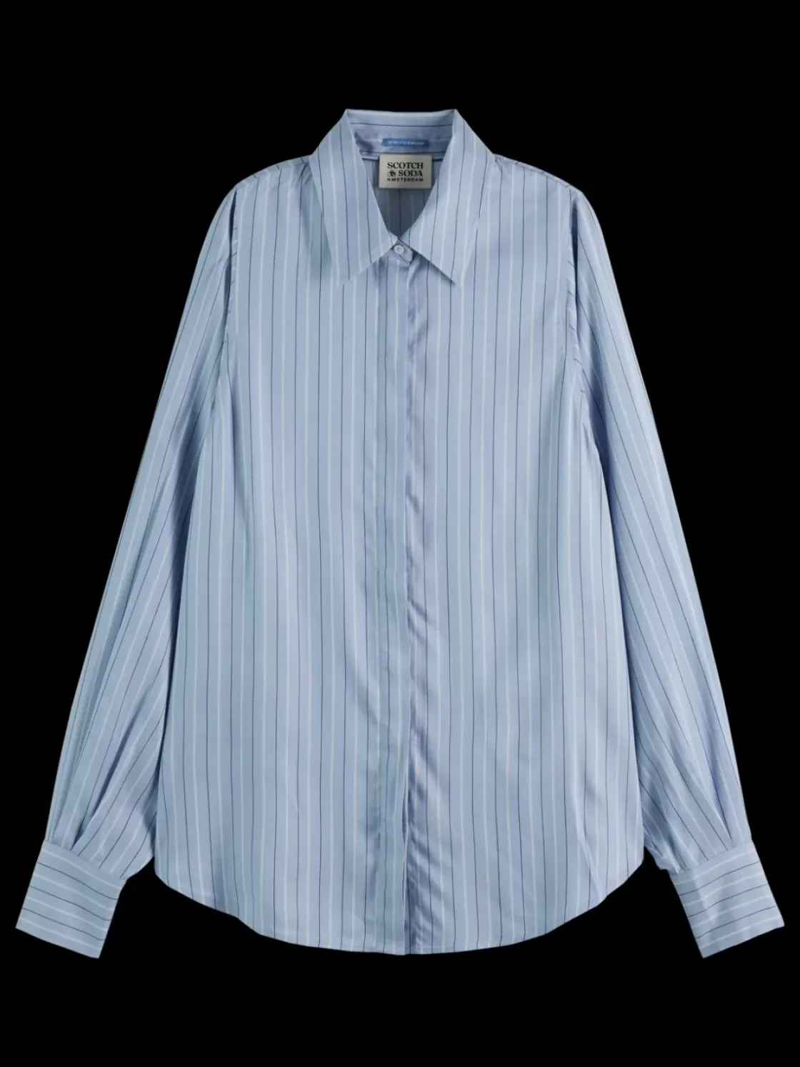 STRIPED LIGHTWEIGHT SHIRT-Scotch & Soda Hot