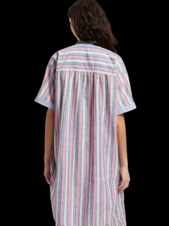 STRIPED OVERSIZED  BEACH SHIRT DRESS-Scotch & Soda Best