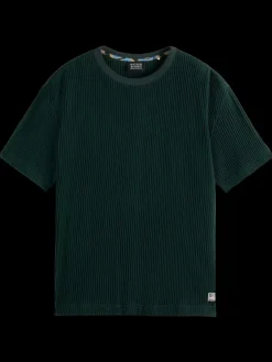 Structured loose fit t-shirt-Scotch & Soda Discount