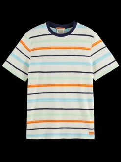 Structured striped t-shirt-Scotch & Soda Fashion