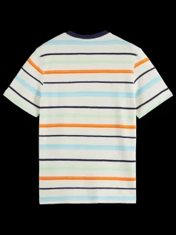 Structured striped t-shirt-Scotch & Soda Fashion