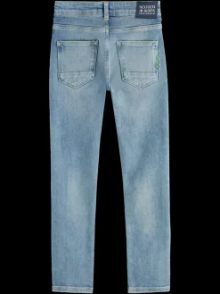 Strummer slim jeans - green wave-Scotch & Soda Online