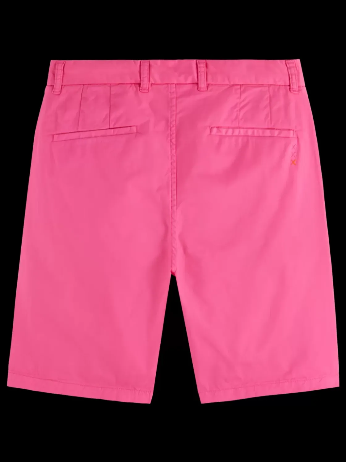 Stuart- garment-dyed pima cotton chino short-Scotch & Soda Online