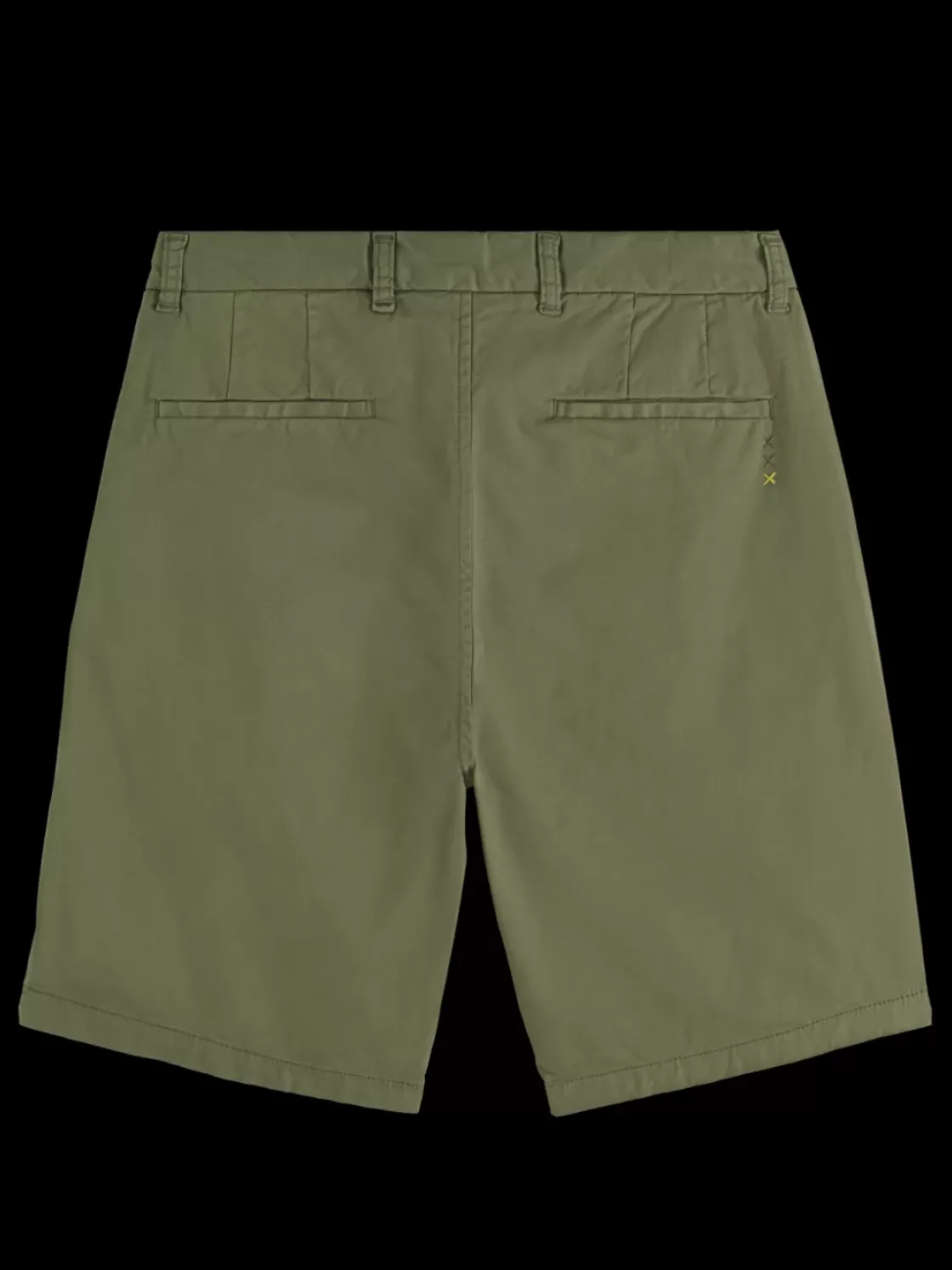 Stuart- garment-dyed pima cotton chino short-Scotch & Soda Online