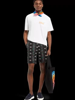 Stuart- printed stretch-cotton chino short-Scotch & Soda Best