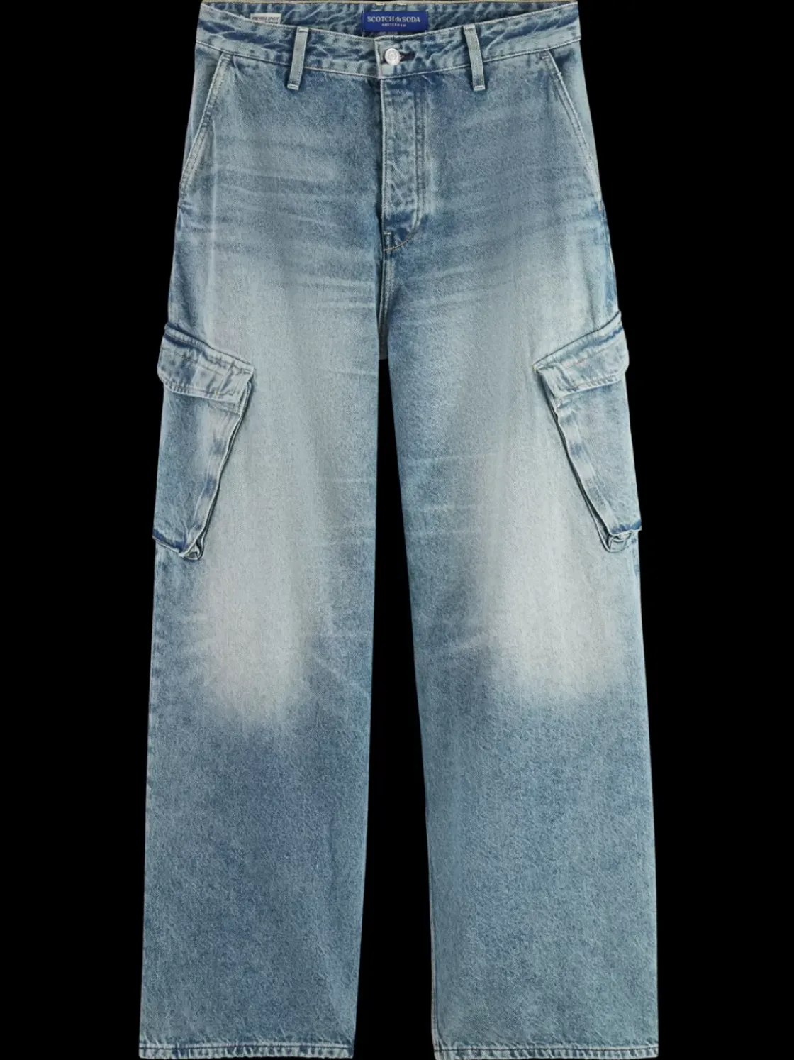 The daze wide leg cargo jeans - rolling road-Scotch & Soda Hot
