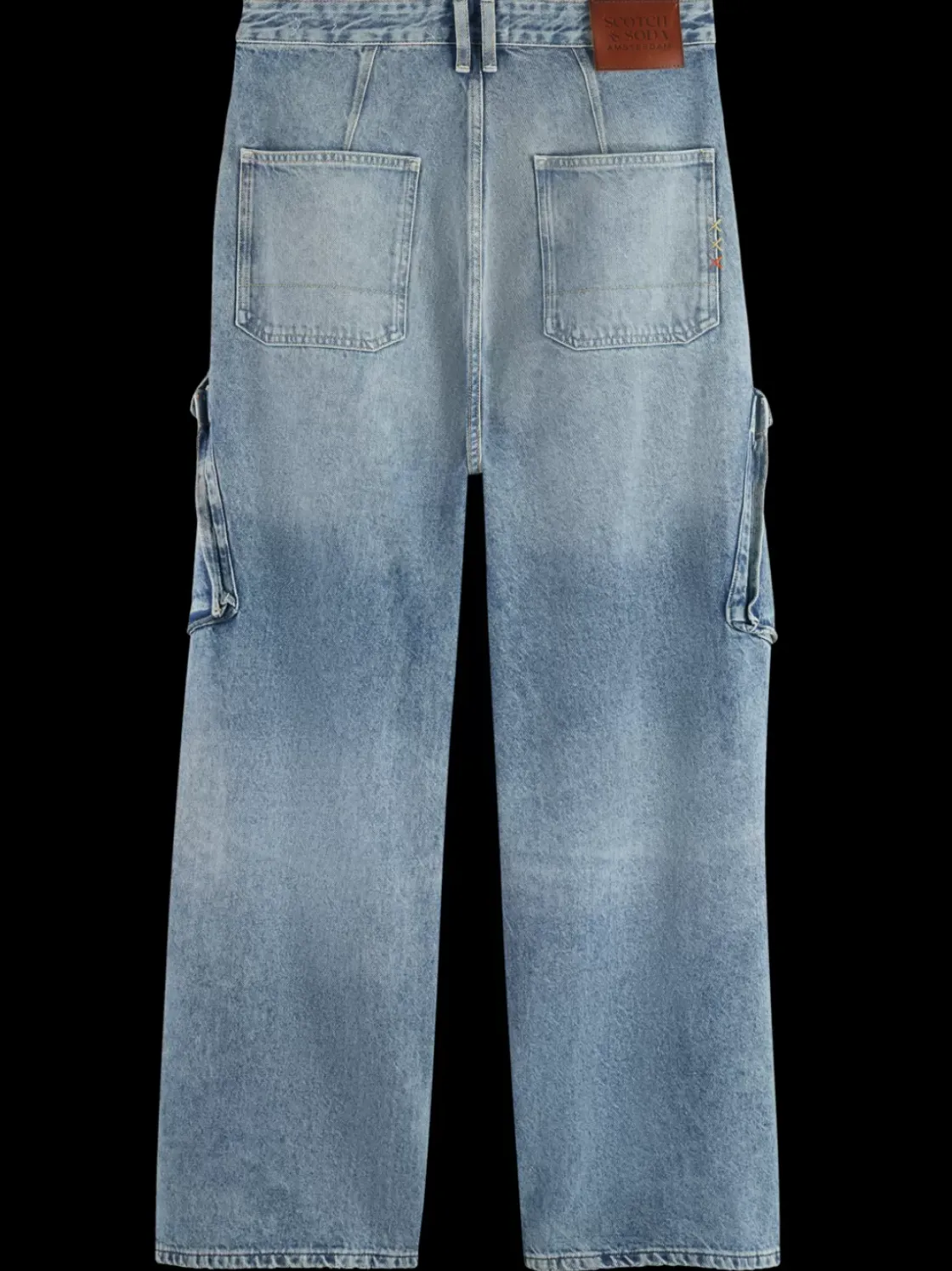 The daze wide leg cargo jeans - rolling road-Scotch & Soda Hot