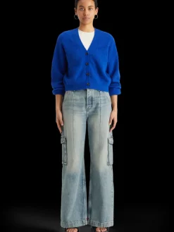 The deep low rise loose cargo jeans -rolling road-Scotch & Soda Hot