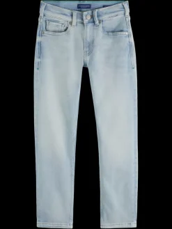 The drop regular taper jeans - blauw mirror-Scotch & Soda Fashion