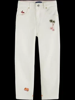 The tide high-rise balloon jeans - beach scene-Scotch & Soda Outlet