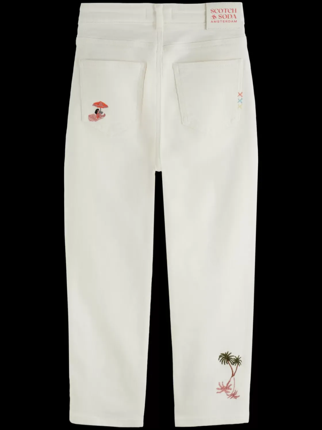 The tide high-rise balloon jeans - beach scene-Scotch & Soda Outlet