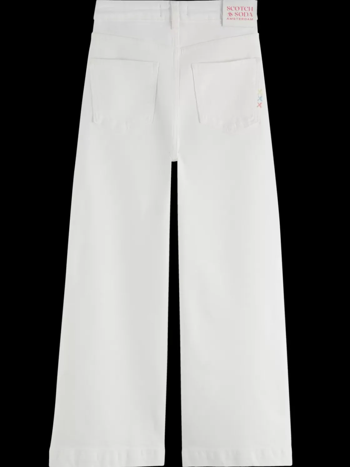 The wave high-rise wide jeans - keep it cool-Scotch & Soda Discount