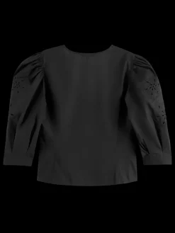 TOP WITH BRODERIE ANGLAISE SLEEVE-Scotch & Soda Clearance