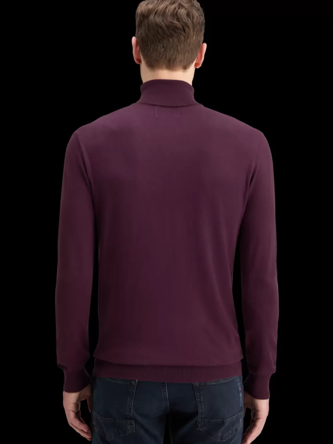 TURTLENECK VISCOSE SWEATER-Scotch & Soda Online