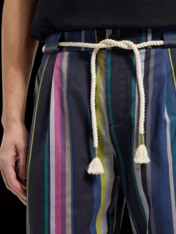 Twilt - blanket-striped cotton-twill short-Scotch & Soda Clearance