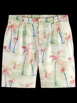 Twilt - printed pleated bermuda shorts-Scotch & Soda Hot