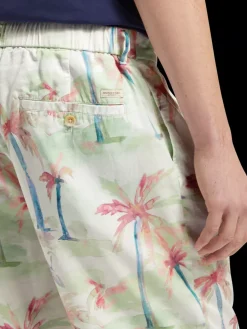 Twilt - printed pleated bermuda shorts-Scotch & Soda Hot