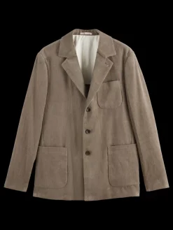 Unconstructed relaxed 3-button corduroy blazer-Scotch & Soda Clearance