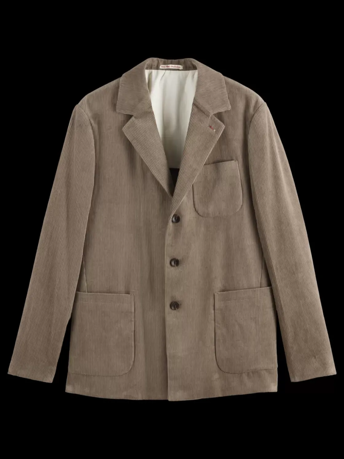 Unconstructed relaxed 3-button corduroy blazer-Scotch & Soda Clearance