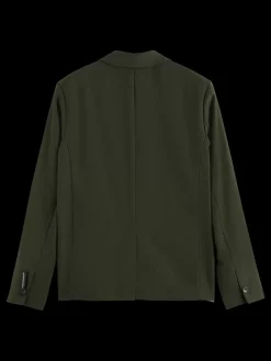 Unconstructed relaxed wool-blend blazer-Scotch & Soda Fashion