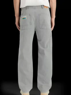 Verve - acid washed cotton-blend worker pant-Scotch & Soda Best