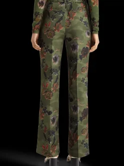 Violet poetry tapestry kick flare pant-Scotch & Soda Fashion