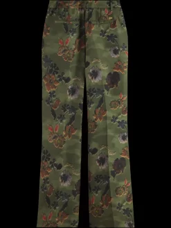 Violet poetry tapestry kick flare pant-Scotch & Soda Fashion