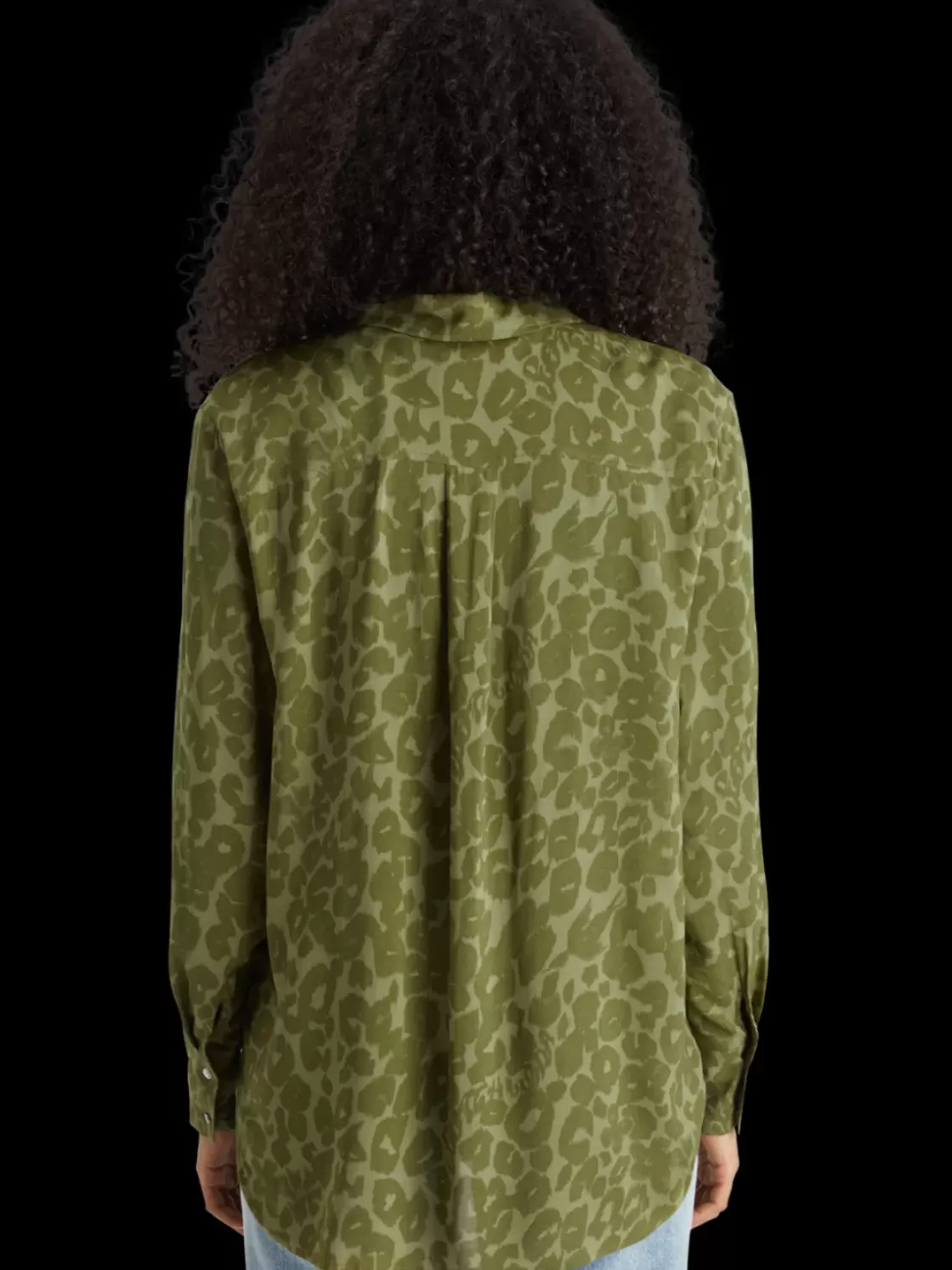 VISCOSE PRINTED RELAXED FIT SHIRT-Scotch & Soda Sale