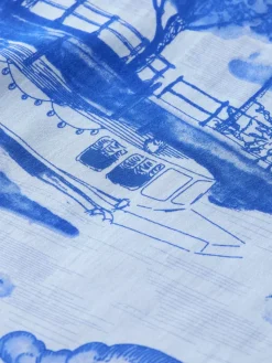 VISCOSE PRINTED RELAXED FIT SHIRT-Scotch & Soda Sale