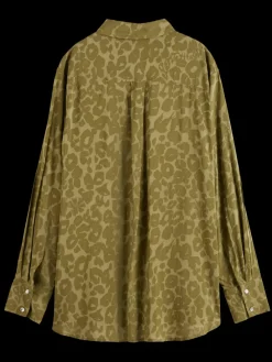 VISCOSE PRINTED RELAXED FIT SHIRT-Scotch & Soda Sale