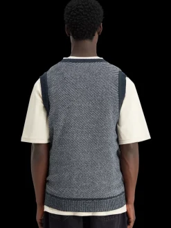 V-neck vest special stitch-Scotch & Soda Online