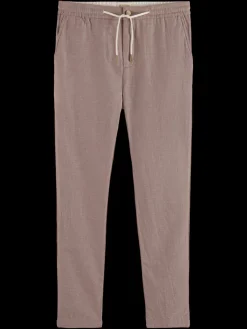 Warren - cotton/ linen twill jogger-Scotch & Soda Sale