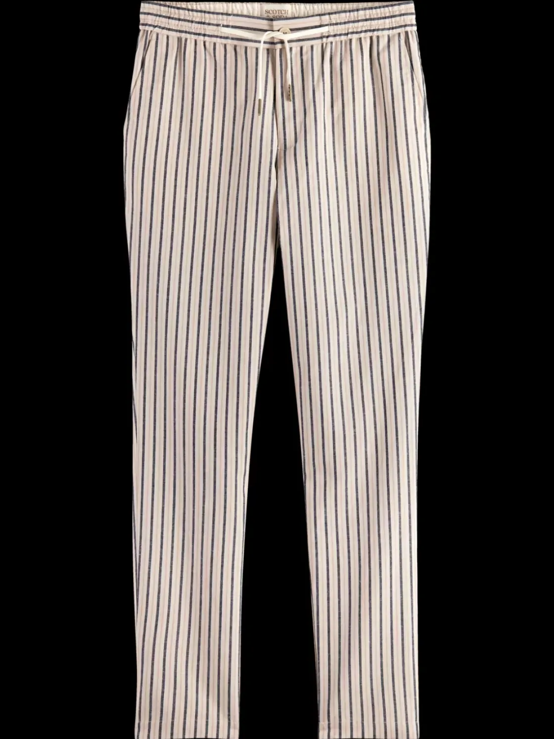 Warren - straight fit yarn-dyed jogger-Scotch & Soda Sale