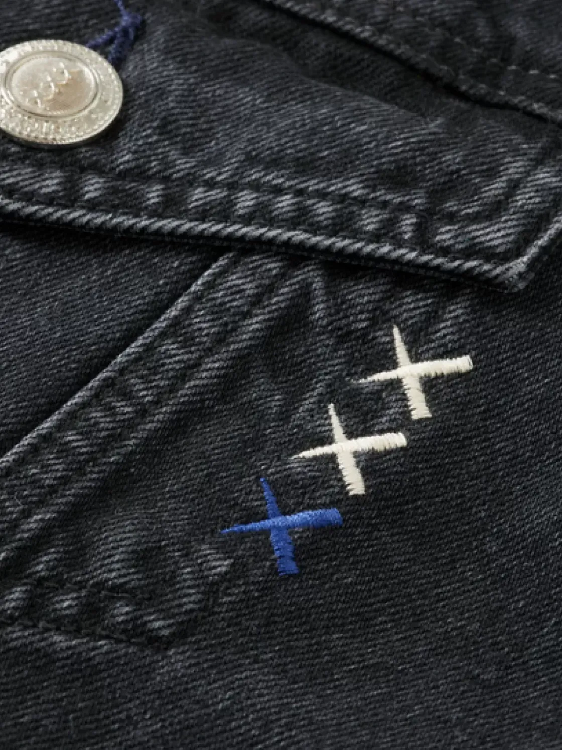 WASHED BLACK DENIM TRUCKER JACKET-Scotch & Soda Best