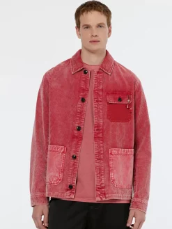 Washed corduroy worker jacket-Scotch & Soda Discount