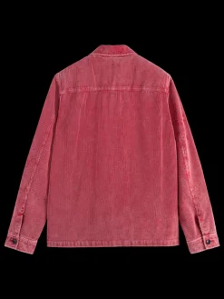 Washed corduroy worker jacket-Scotch & Soda Discount