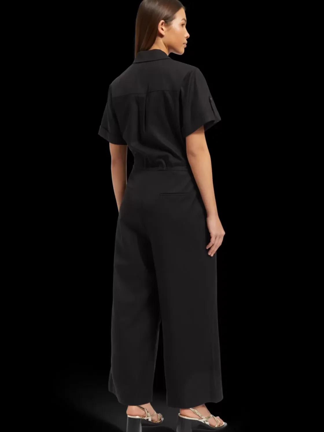 WIDE LEG JUMPSUIT-Scotch & Soda Hot