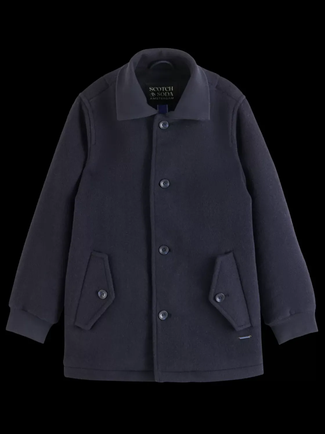WOOL BLEND PEACOAT-Scotch & Soda Outlet