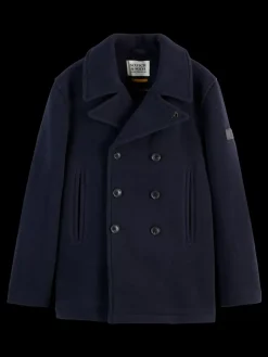 WOOL BLEND PEACOAT-Scotch & Soda Discount