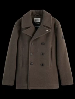 WOOL BLEND PEACOAT-Scotch & Soda Discount