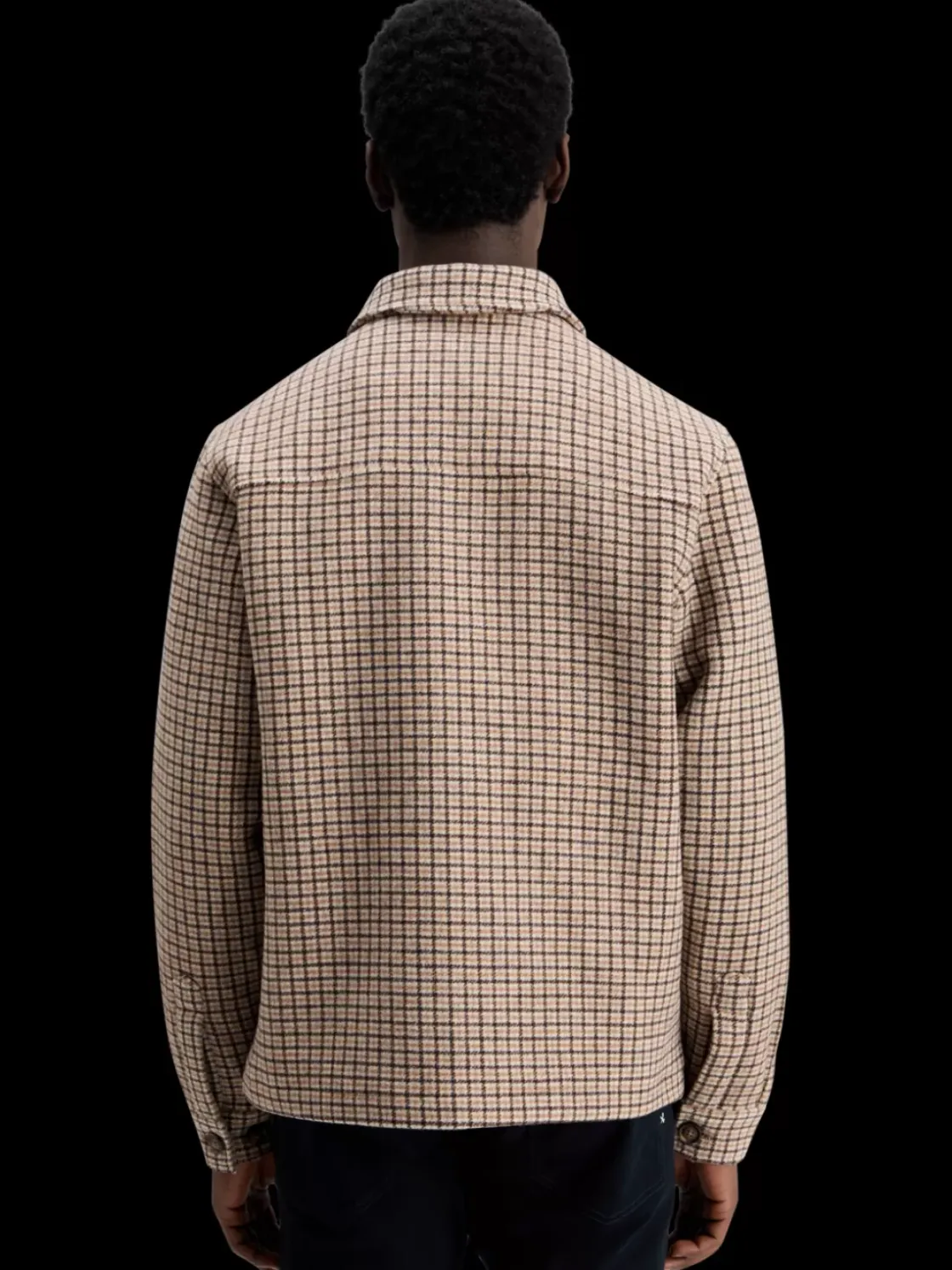 Wool blend zip-thru overshirt-Scotch & Soda Hot