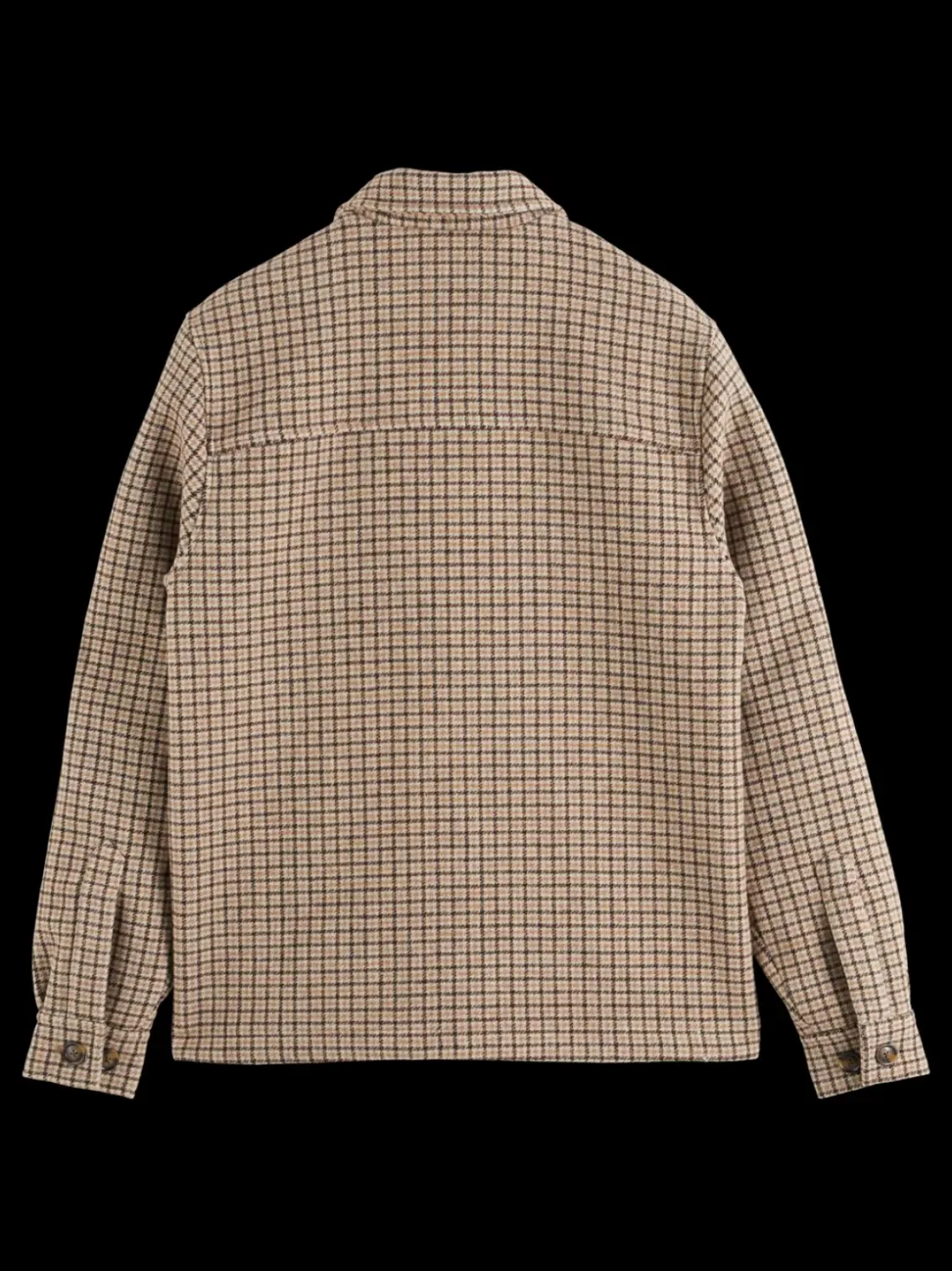 Wool blend zip-thru overshirt-Scotch & Soda Hot