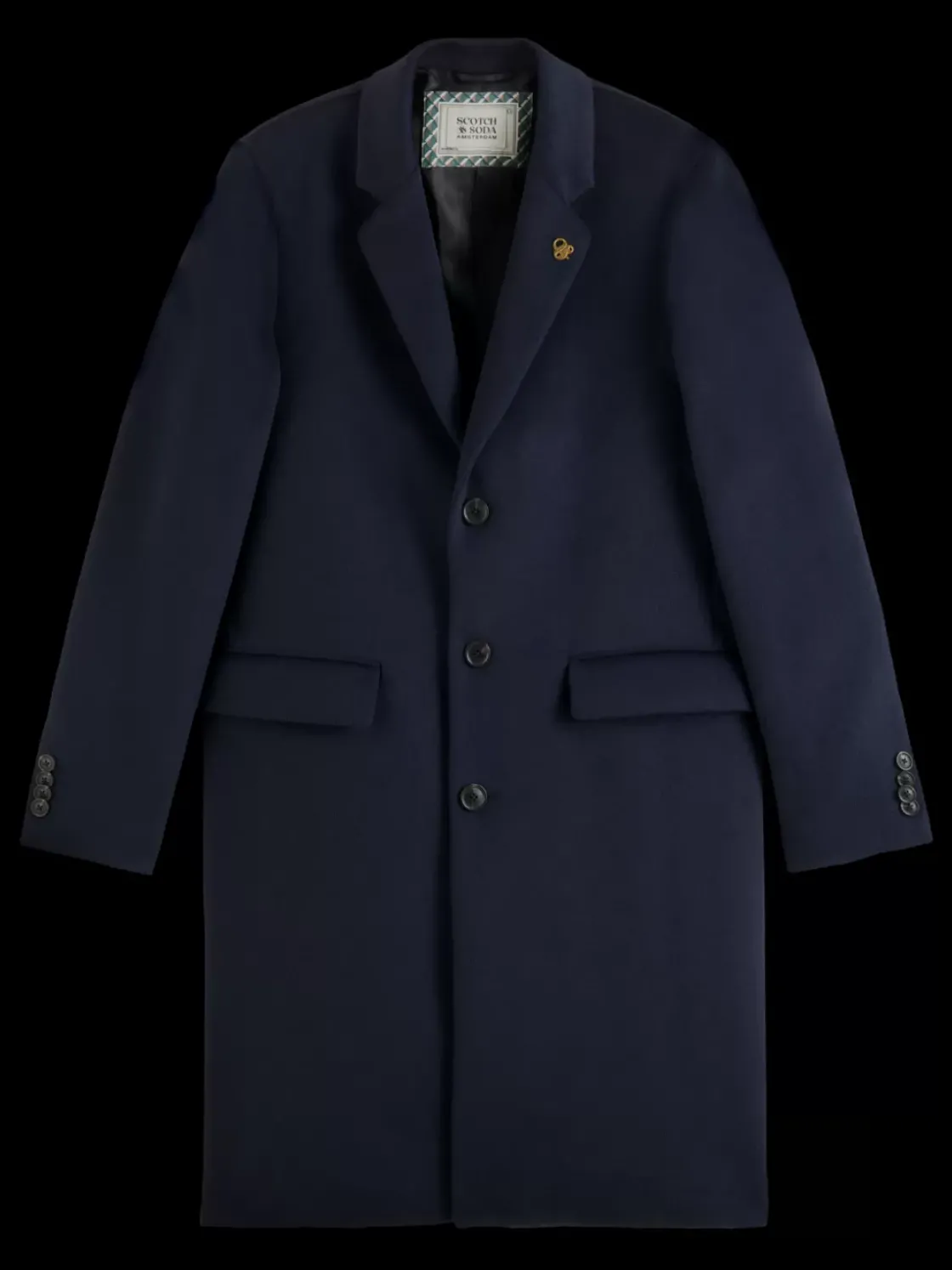 WOOL CLASSIC OVERCOAT-Scotch & Soda Best