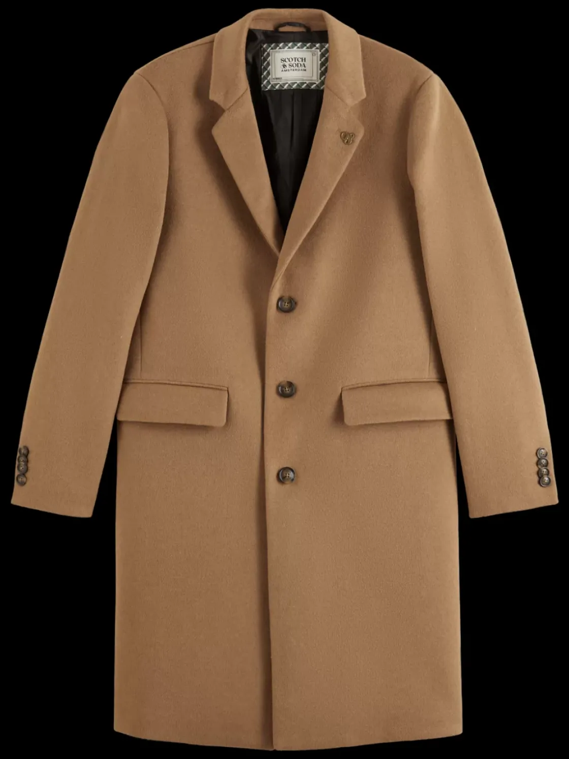 WOOL CLASSIC OVERCOAT-Scotch & Soda Best