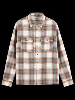 Yarn dye flannel check shirt-Scotch & Soda New