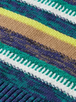 YARN-DYED STRIPED STRUCTURED PULLOVER-Scotch & Soda Outlet