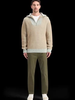 ZIP TROYER ALPACA WOOL BLEND SWEATER-Scotch & Soda Online