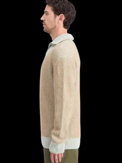 ZIP TROYER ALPACA WOOL BLEND SWEATER-Scotch & Soda Online