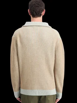 ZIP TROYER ALPACA WOOL BLEND SWEATER-Scotch & Soda Online